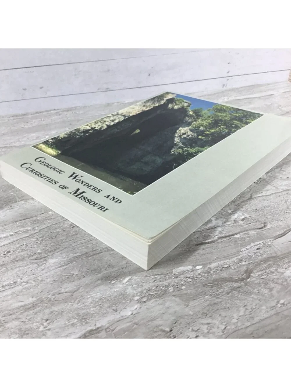 Geologic Wonders And Curiosities Of Missouri 1990 Paperback